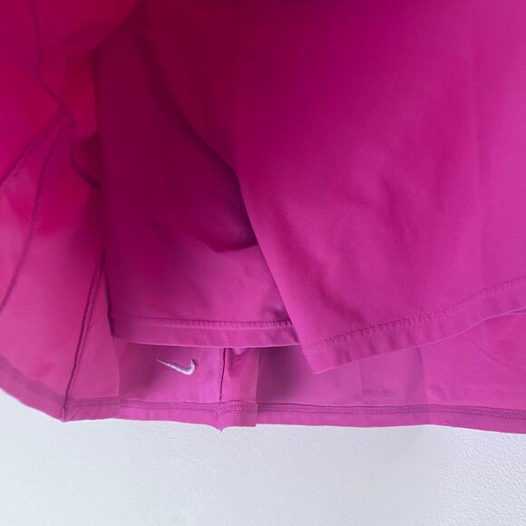 NIKE Women's DRI-FIT Pickleball Tennis Golf Pink Skort Shorts Size Small Preppy - Picture 4 of 7
